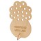 Standable Flower Wood Cutout w/ Holes for Flowers 8” |Woodpeckers